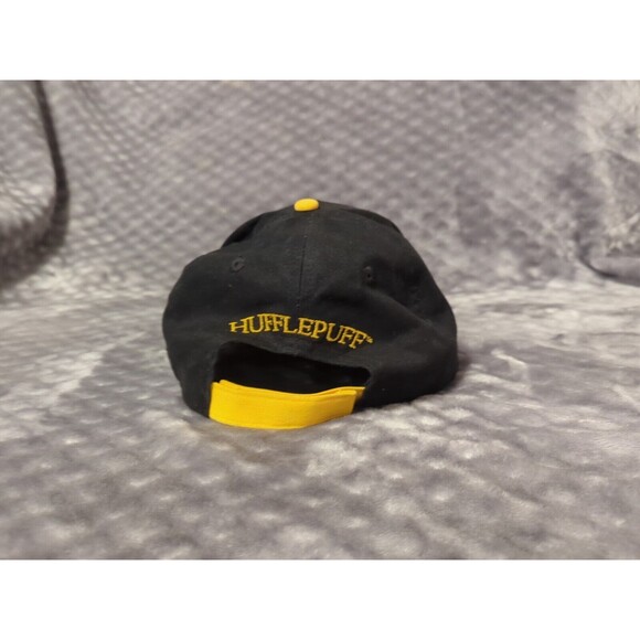 Universal Studios Wizarding World of Harry Potter Hufflepuff Adult Hat Cap Black - Picture 4 of 10